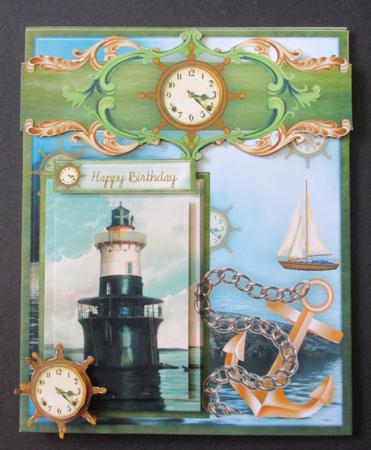 Light House Male Card by Davina Rundle