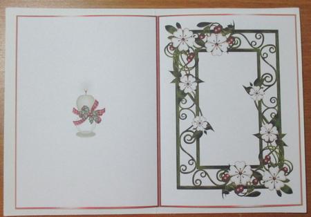 Framed Candle Bottom Stacker Insert by Davina Rundle