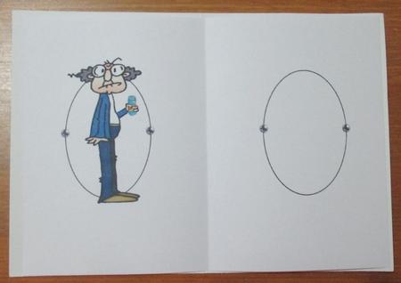 Gus There's Nothing Funny About This Card Insert by Davina Rundle