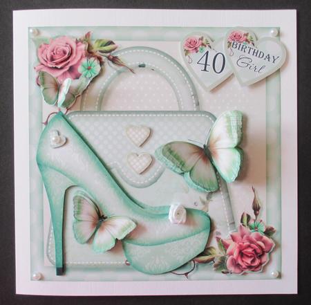 Green Shoes & Handbag Mini Kit by Davina Rundle