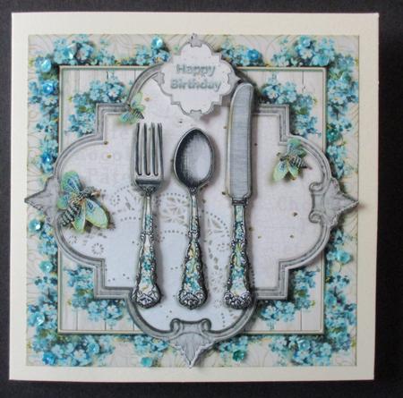 Vintage Shabby Country Cutlery 473 by Davina Rundle