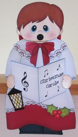 3D on the Shelf Card Kit - Christmas Little Choirboy by Davina Rundle