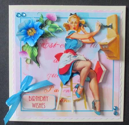 Oh La La, Mini Birthday Card Kit by Davina Rundle