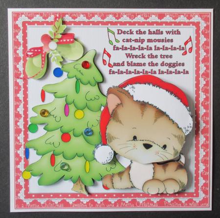 Cat-nip Christmas by Davina Rundle