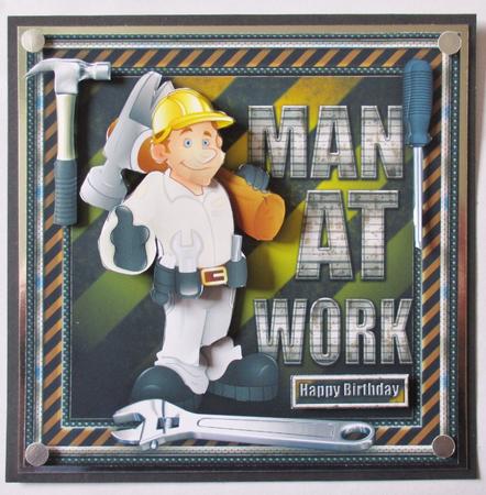 Man at Work by Davina Rundle