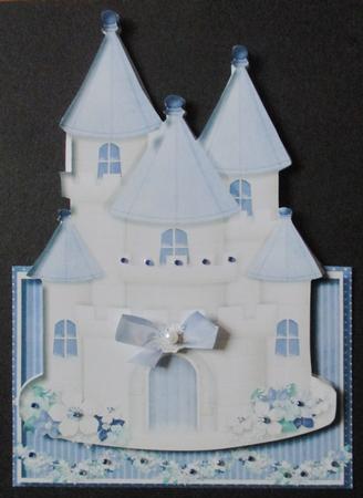 Over the Edge Christmas or Birthday Snow Princesses Castle  by Davina Rundle