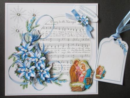 8x8 Away in a Manger Mini Kit by Davina Rundle