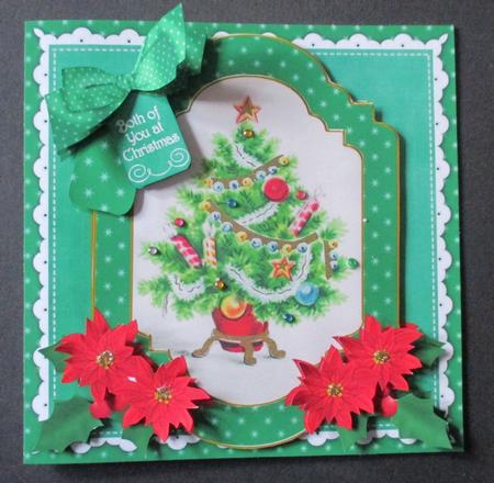 Green Tree Both of You 6in Christmas Step by Step by Davina Rundle