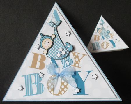 Baby Boy Triangle Mini Kit by Davina Rundle
