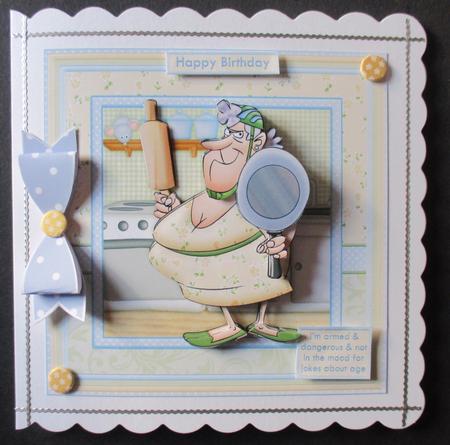 Armed & Dangerous Humorous Birthday or Anniversary Mini Kit by Davina Rundle