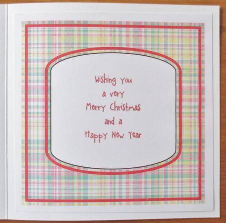 Let It Snow Santa Insert by Davina Rundle