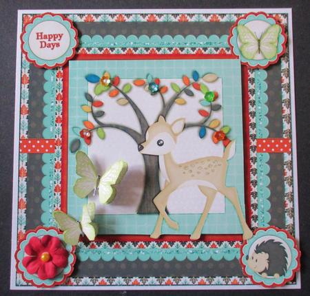 I Fall for You Cardtopper 532 by Davina Rundle