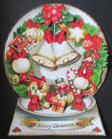 Festive Christmas Wreath by Davina Rundle