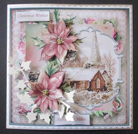 Vintage Church 7x7 Card and Decoupage by Davina Rundle