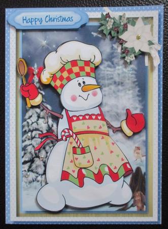Mr Snowman the Christmas Cook  by Davina Rundle