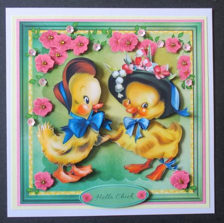 Ducks in Summer Hats by Davina Rundle