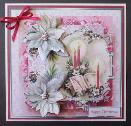 The Christmas Story 7x7 Card with Decoupage by Davina Rundle