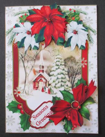 Vintage Christmas with Choice of Two Scenes Mini Kit by Davina Rundle
