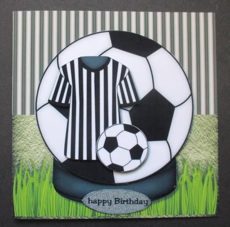 Birthday Boy Football Mini Kit by Davina Rundle