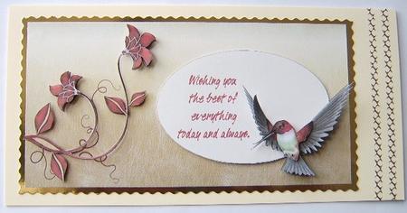 Humming Bird Step by Step by Davina Rundle