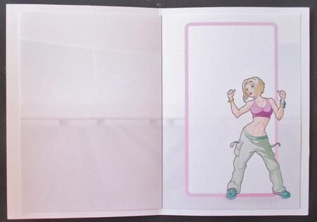 Fitness Dancer Dudess Blonde Hair Insert by Davina Rundle