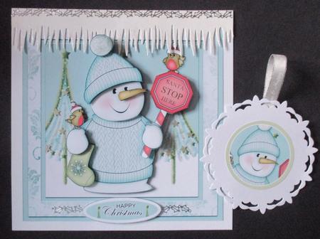 Santa Stop Here Chilly Mini Kit by Davina Rundle