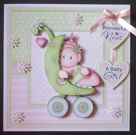 Baby Girl Buggy Mini Kit by Davina Rundle