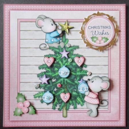 Tree Trimming Mice Mini Kit by Davina Rundle