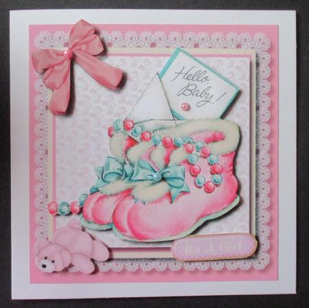 Beautiful Booties for a Baby Girl by Davina Rundle