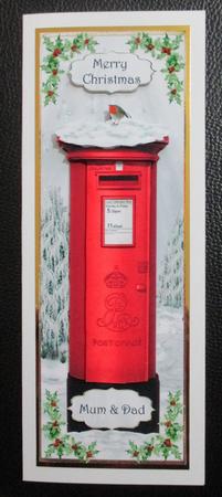 The Christmas Postbox Large Dl Mini Kit by Davina Rundle