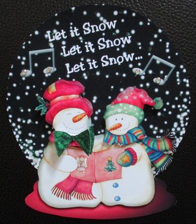 Snow Globe Let It Snow!! by Davina Rundle