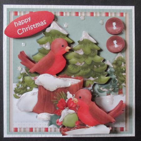 Christmas Birds Mini Kit by Davina Rundle