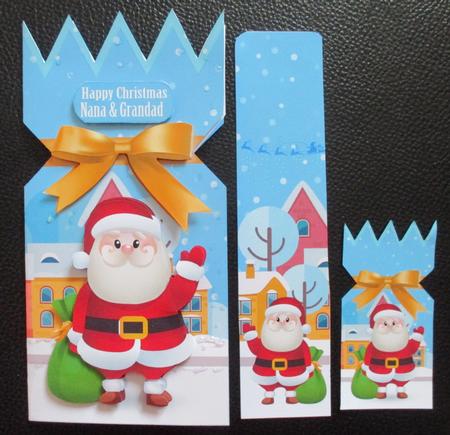 Santa Cracker Shaped Mini Kit by Davina Rundle