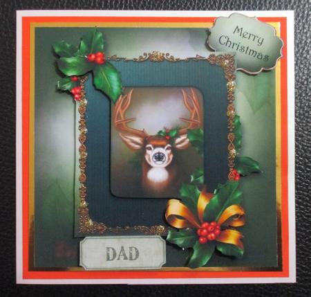 The Christmas Stag Mini Kit by Davina Rundle