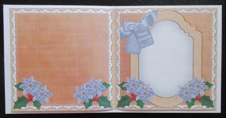 Mother Mary Happy Christmas to Fit 6in Folded Insert by Davina Rundle
