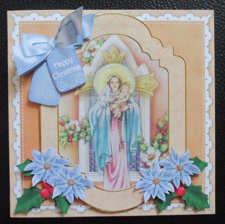 Mother Mary Happy Christmas 6in Christmas Step by Step by Davina Rundle