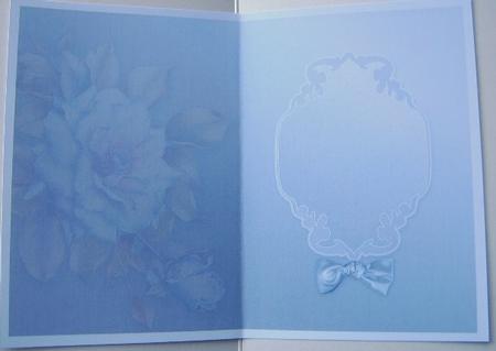 Lilac Butterflies and Roses Matching A5 Insert by Davina Rundle