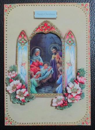 Nativity Scene Quick Card by Davina Rundle