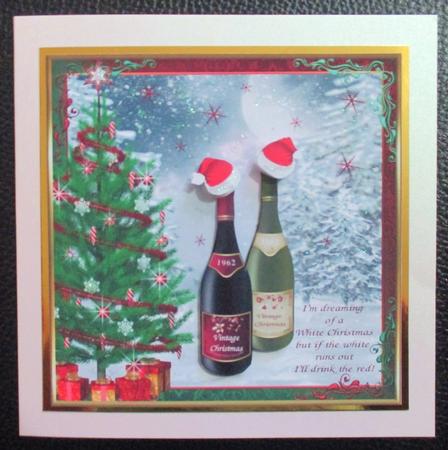 Im Dreaming of a White Christmas Topper by Davina Rundle