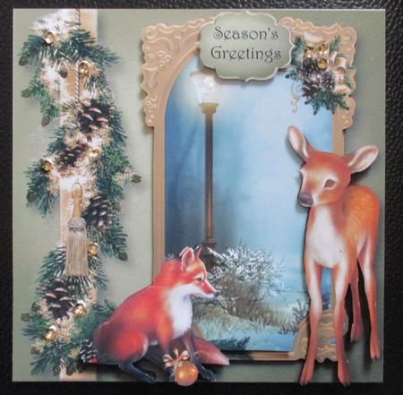 Woodland Friends at Christmas by Davina Rundle