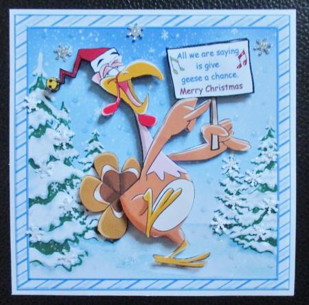 The Singing Christmas Turkey Choice of Captions by Davina Rundle