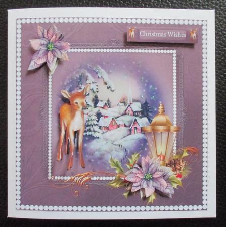 Cristmas Vintage Cardfront by Davina Rundle