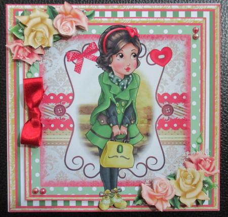 Such a Sweetie! Card Front Kit by Davina Rundle