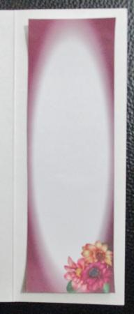 Beautiful Dahlia Blooms Large Dl Insert by Davina Rundle