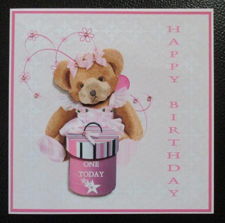 Happy Birthday 1 Today by Davina Rundle