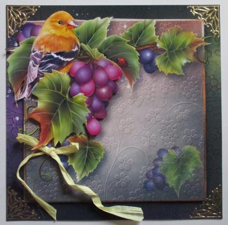 Violet Vines by Davina Rundle