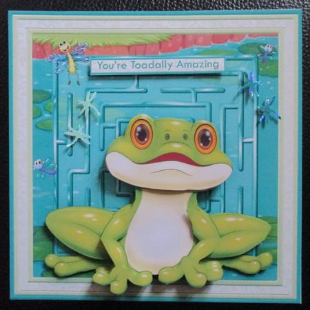 Youre Toadally Amazing Humorous 8x8 Mini Kit by Davina Rundle