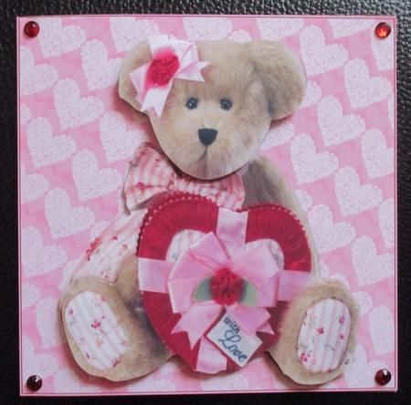 Valentines Teddy by Davina Rundle