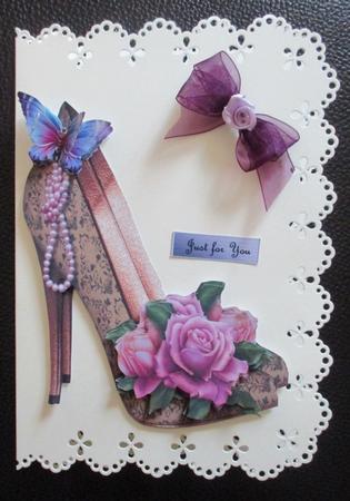 Shoes & Belle Roses by Davina Rundle