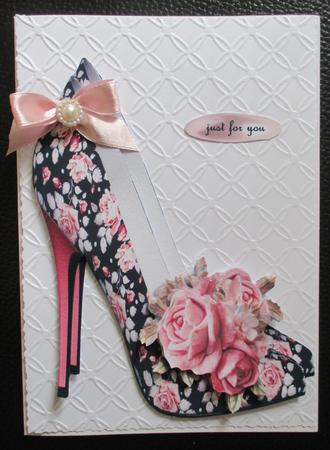 Shoes & Pastel Roses by Davina Rundle